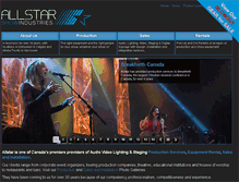 Tablet Screenshot of allstar-show.com